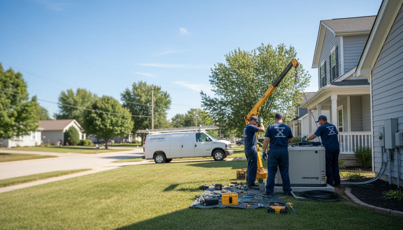 Generator Installation in Manor, TX near me